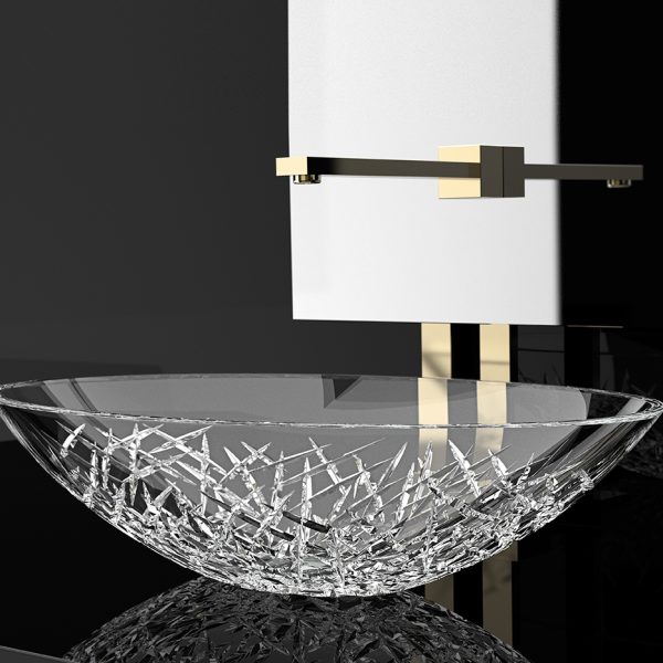 Vasque Ice Oval GlassDesign