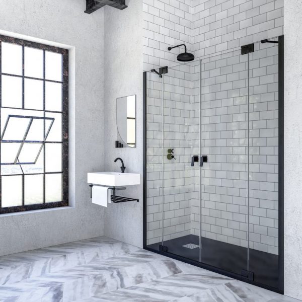 Paroi Douche Bali Black Doccia