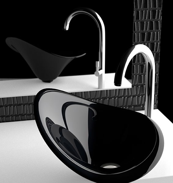 Vasque Flower Glass Design