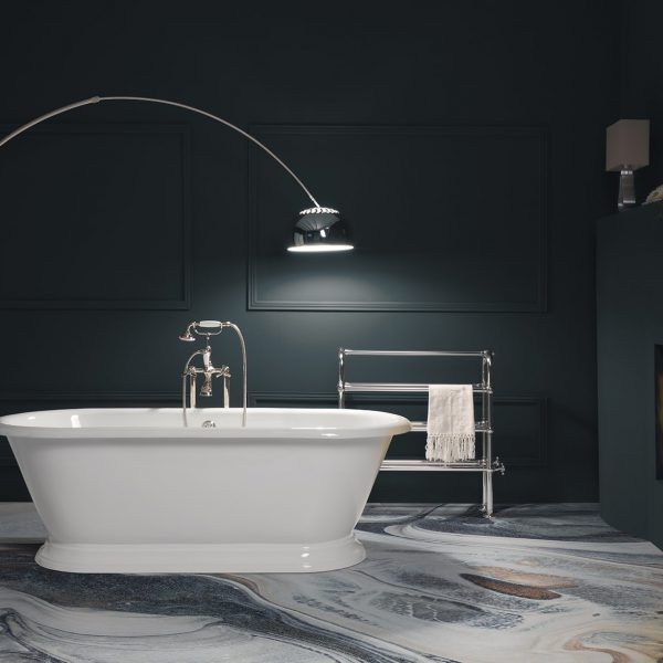 Baignoire Shabby Bleu Provence