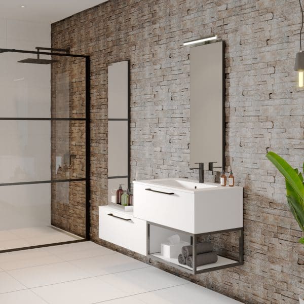 Paroi de douche à l'italienne