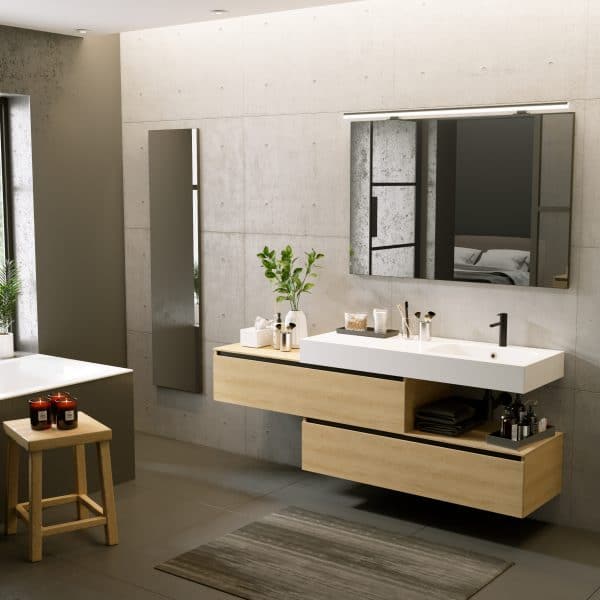 Vasque blanc marbre - Riho